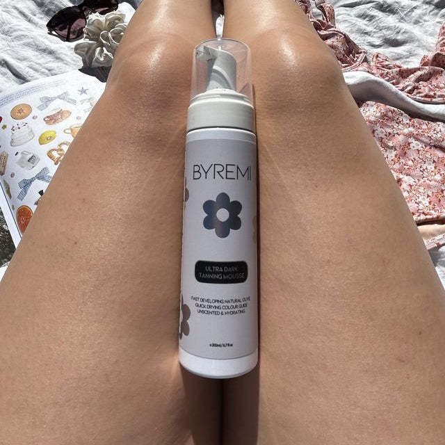 after photo of ultra dark self tan