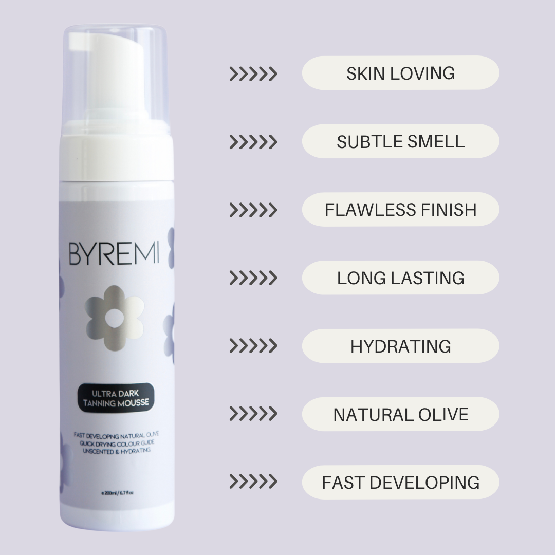 photo of ultra dar self tan with benefits product photo