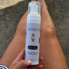 Byremi self tanning lotion applied with mitt – streak-free