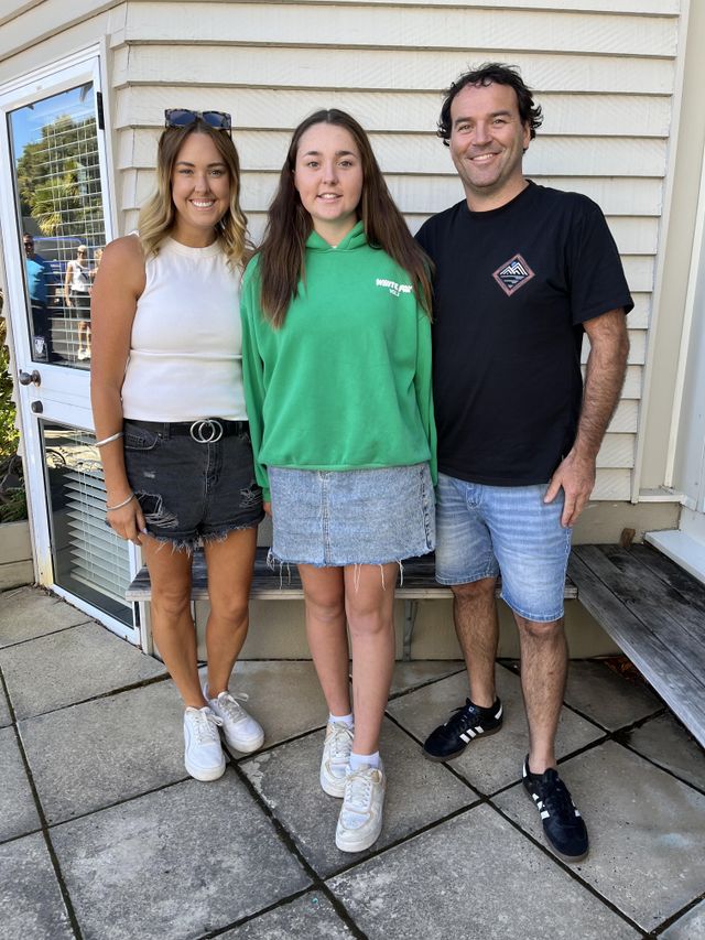 photo customer wearing ultra dark gradual tanning lotion